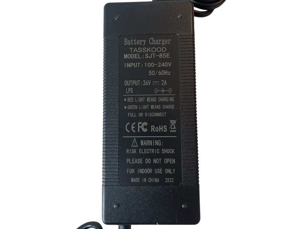 36 Volt 2Ah Oplader, Gx16 3-Gats Aansluiting