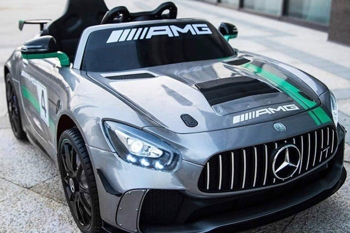 Mercedes-Benz Gt4 Amg Accuvoertuig Met Mp4 Scherm En Veel Meer!
