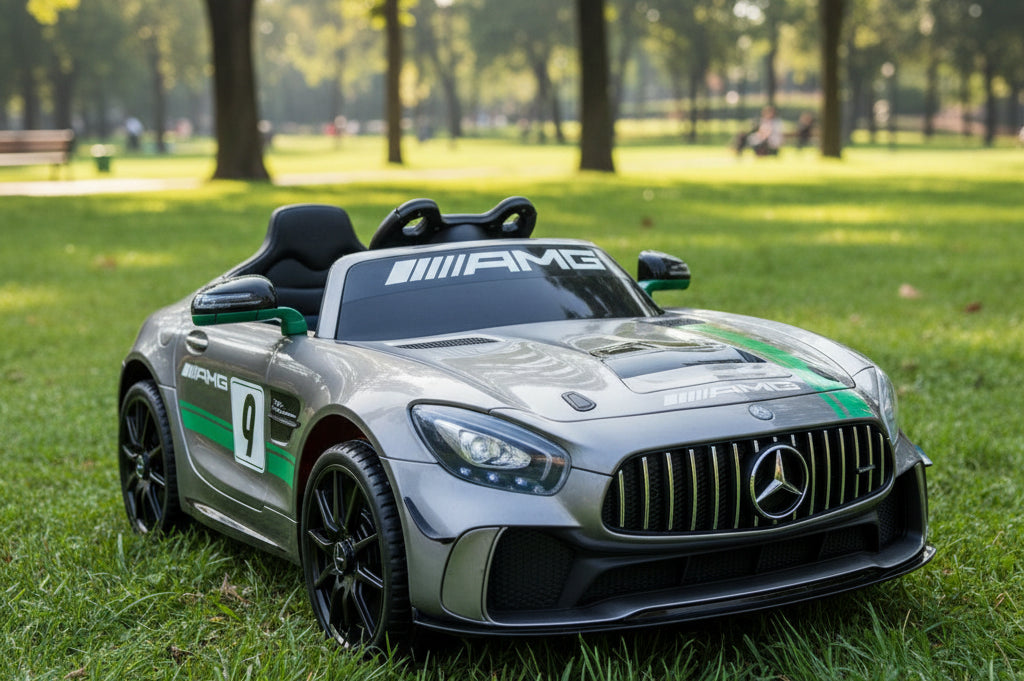 Mercedes-Benz Gt4 Amg Accuvoertuig Met Mp4 Scherm En Veel Meer!