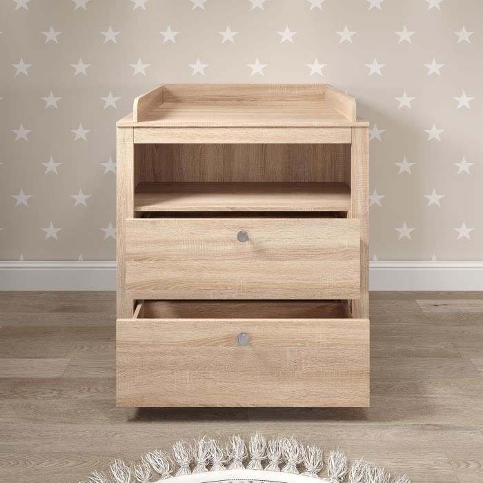 Trendteam OLIVIA Sonoma complete babykamer β bed + commode | Kiddoplay