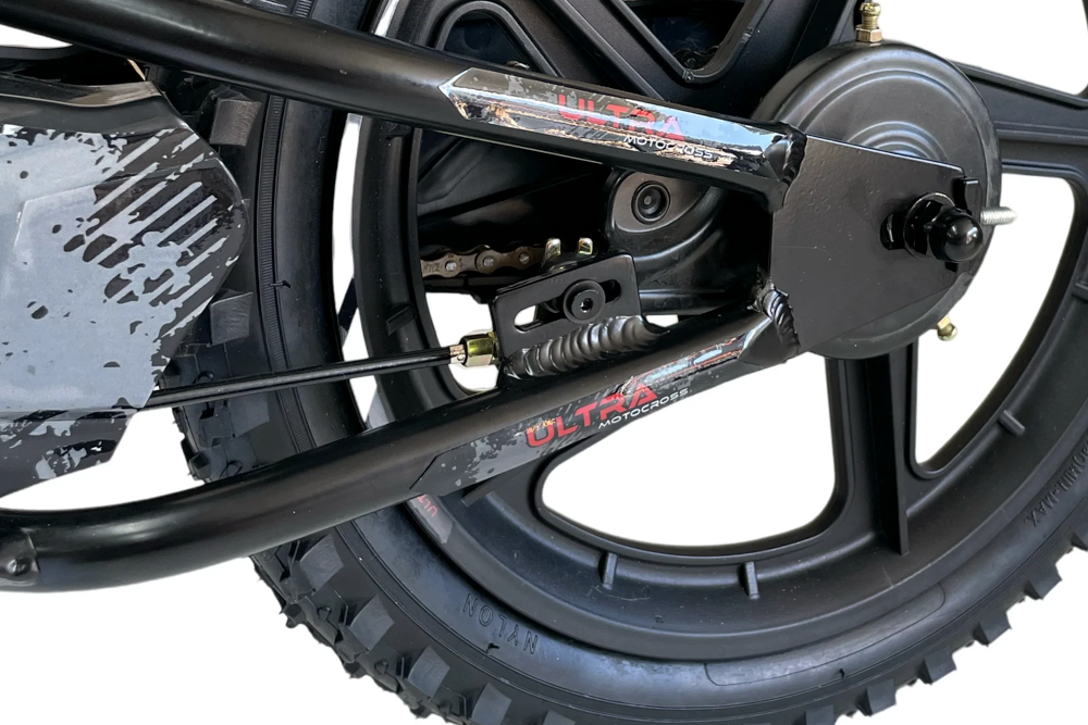 24 Volt Elektrische Balance Bike Met 16 Inch Wielen, Elektrische Motor - Zwart