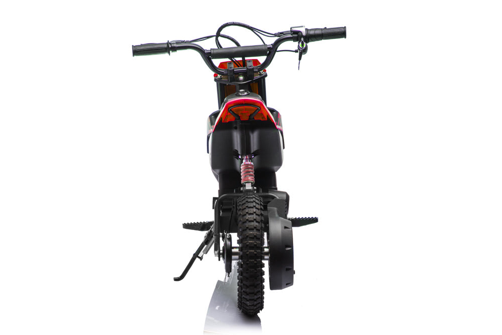 Crossmotor, 24 Volt Elektrische Kinder Motor Met Geveerde Wielen