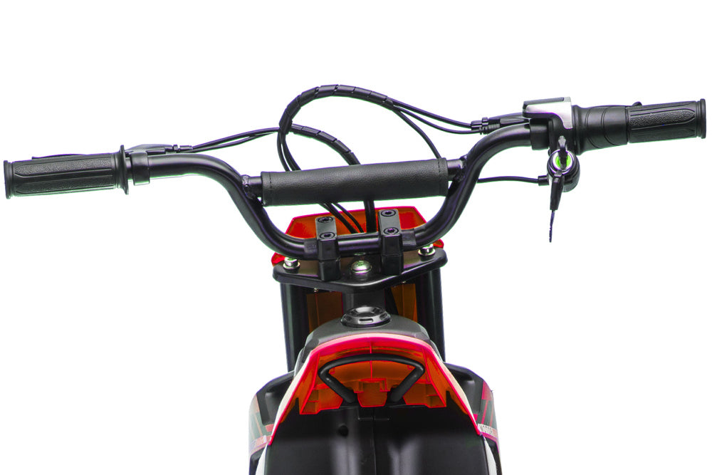 Crossmotor, 24 Volt Elektrische Kinder Motor Met Geveerde Wielen
