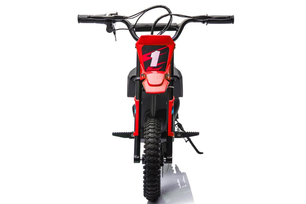 Crossmotor, 24 Volt Elektrische Kinder Motor Met Geveerde Wielen