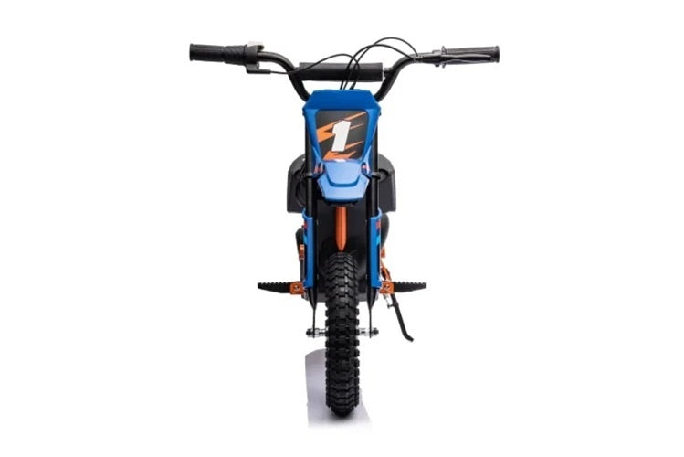 Crossmotor, 24 Volt Elektrische Kinder Motor Met Geveerde Wielen