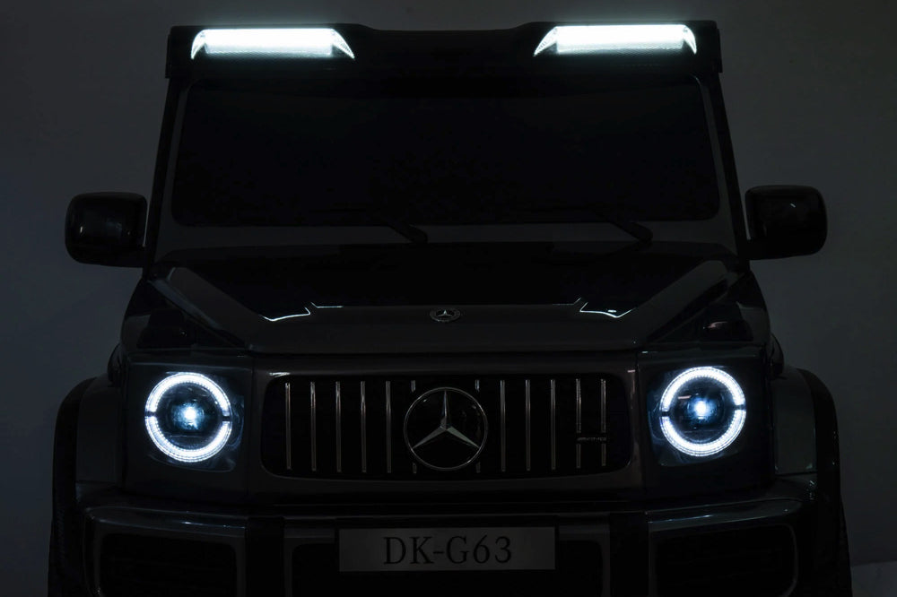 Mercedes G63 2-Zitter, 24 Volt Elektrische Kinderauto Met Rubberen Banden En Meer!