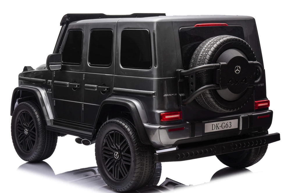 Mercedes G63 2-Zitter, 24 Volt Elektrische Kinderauto Met Rubberen Banden En Meer!