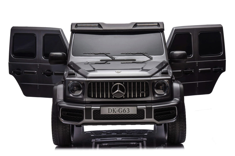 Mercedes G63 2-Zitter, 24 Volt Elektrische Kinderauto Met Rubberen Banden En Meer!