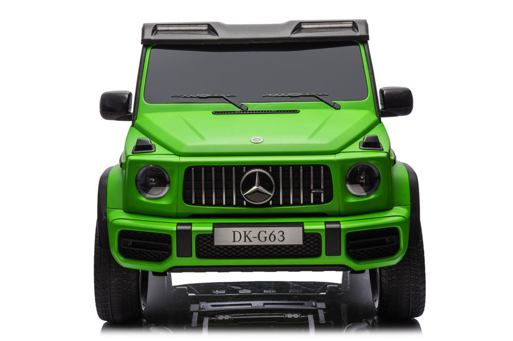 Mercedes G63 2-Zitter, 24 Volt Elektrische Kinderauto Met Rubberen Banden En Meer!