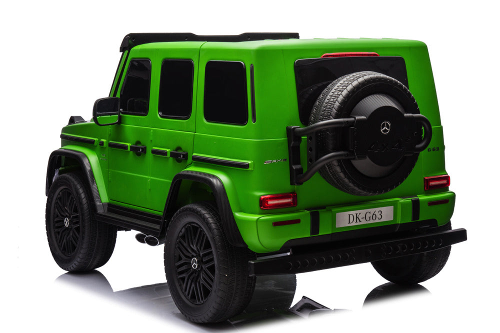 Mercedes G63 2-Zitter, 24 Volt Elektrische Kinderauto Met Rubberen Banden En Meer!