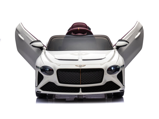Bentley Bacalar, 12 Volt Elektrische Kinderauto, Leder Zitje, Rubberen Banden En Meer.