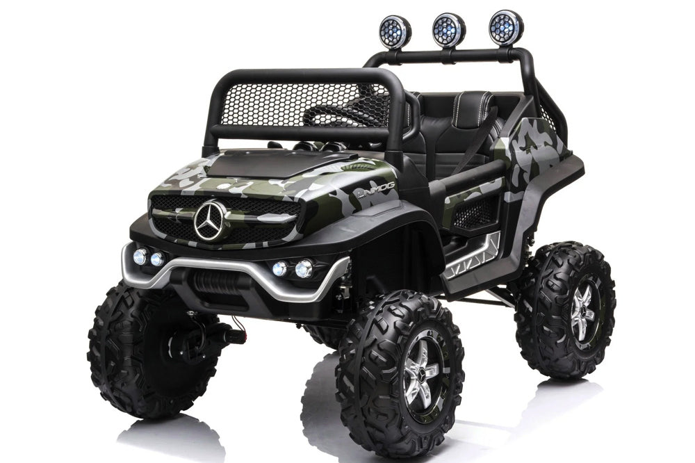 Mercedes-Benz Unimog, 12V Kinder Accu Voertuig, Buggy Met Vele Opties