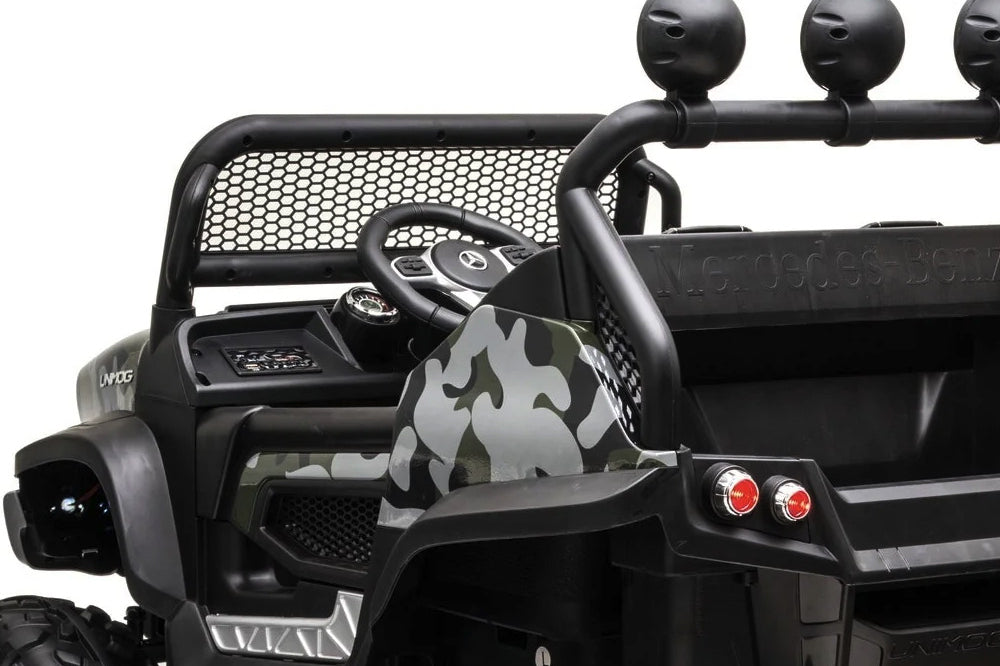 Mercedes-Benz Unimog, 12V Kinder Accu Voertuig, Buggy Met Vele Opties