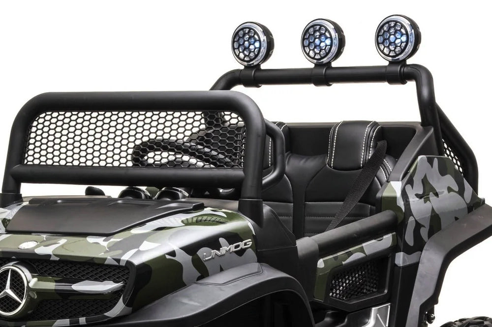 Mercedes-Benz Unimog, 12V Kinder Accu Voertuig, Buggy Met Vele Opties