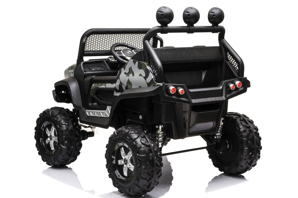 Mercedes-Benz Unimog, 12V Kinder Accu Voertuig, Buggy Met Vele Opties