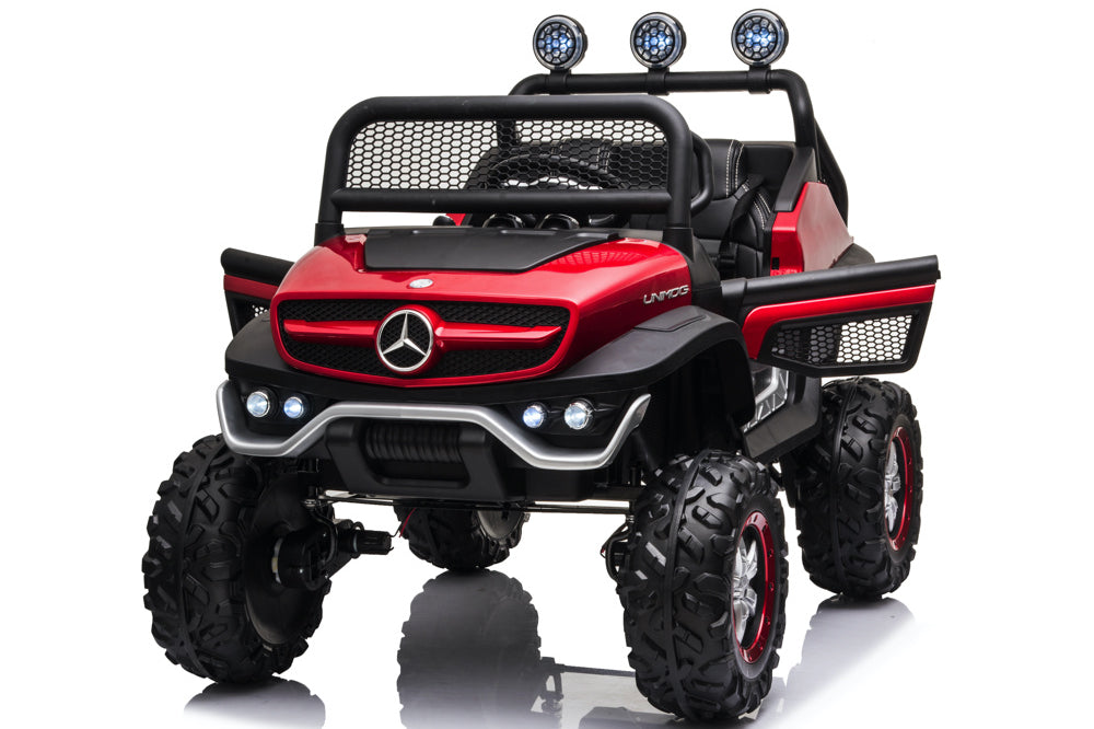 Mercedes-Benz Unimog, 12V Kinder Accu Voertuig, Buggy Met Vele Opties
