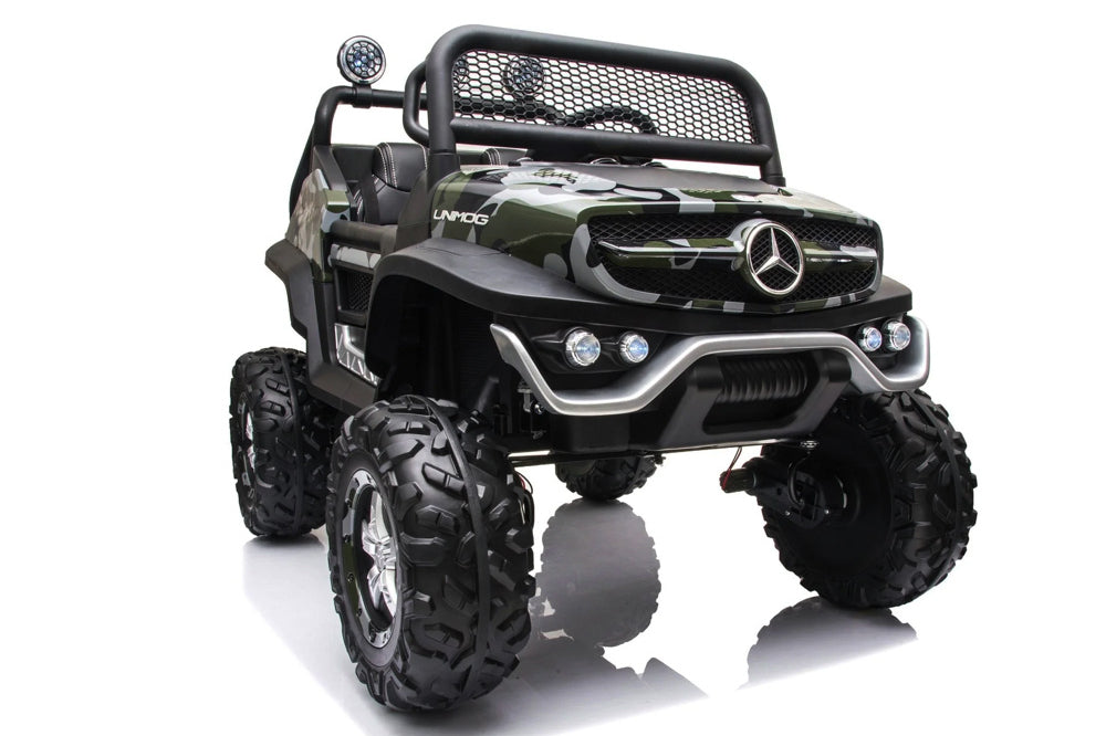 Mercedes-Benz Unimog, 12V Kinder Accu Voertuig, Buggy Met Vele Opties