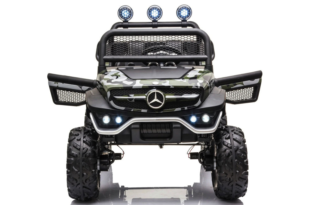 Mercedes-Benz Unimog, 12V Kinder Accu Voertuig, Buggy Met Vele Opties