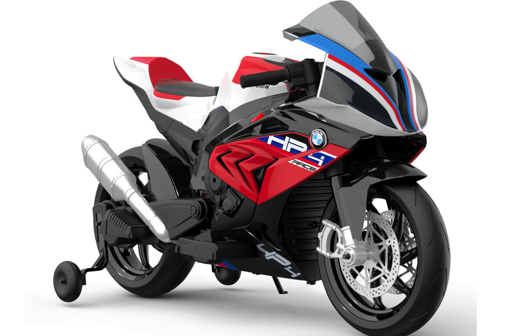 Bmw Hp4, 12V Kinder Accu Motor Met Rubberen Banden En Meer