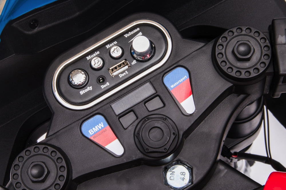Bmw Hp4, 12V Kinder Accu Motor Met Rubberen Banden En Meer