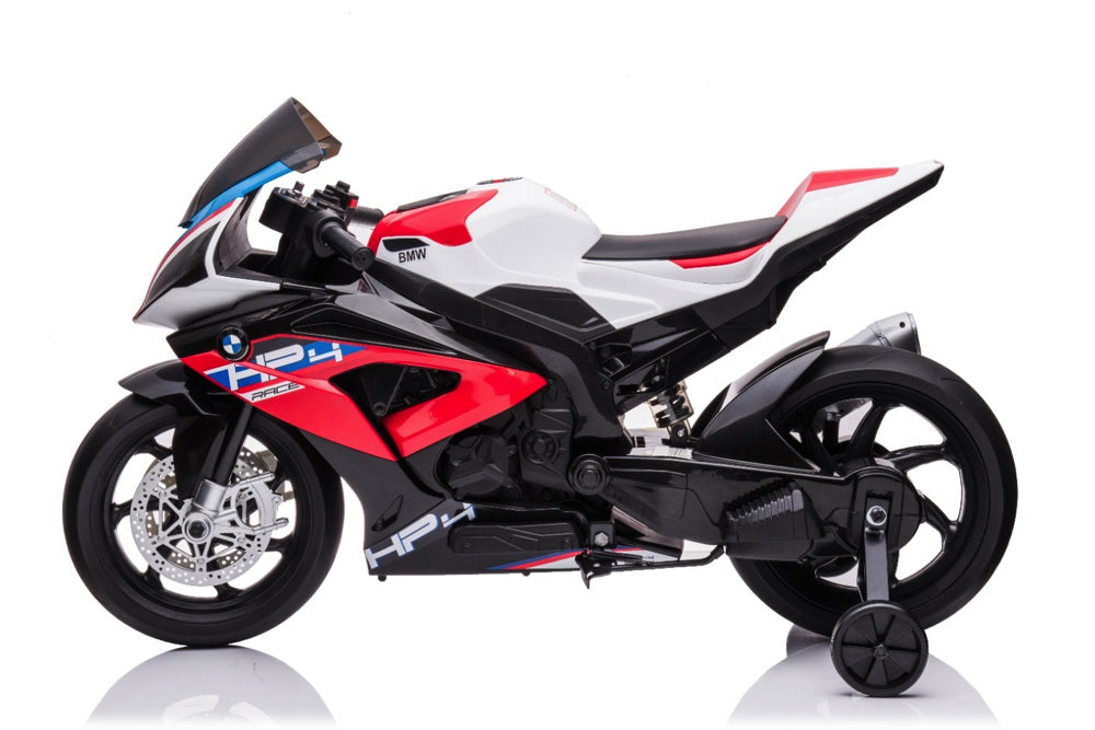 Bmw Hp4, 12V Kinder Accu Motor Met Rubberen Banden En Meer