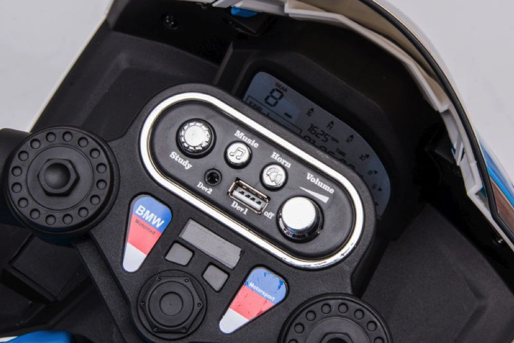 Bmw Hp4, 12V Kinder Accu Trike Met Kunststof Banden En Meer