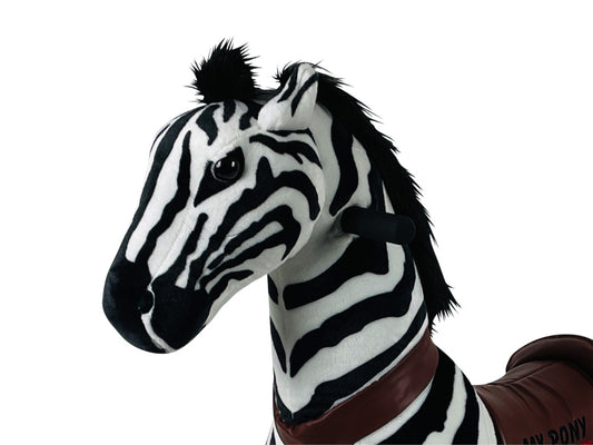 My Pony, Rijdend Speelgoed Zebra Van Rollzone ® , 4 - 10 Jaar (Mp2001-M)