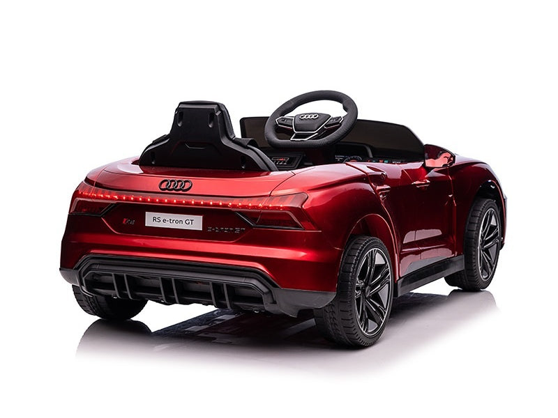 Audi Rs E-Tron Gt, 12 Volt Elektrische Kinder Voertuig Met Muziek Module En Meer!