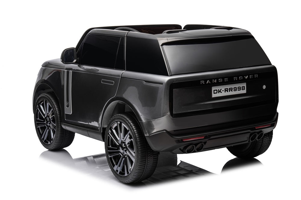 2-Persoons Range Rover, 24 Volt Elektrische Kinderauto, Mp4-Scherm, Rubberen Banden, Leder Zitting