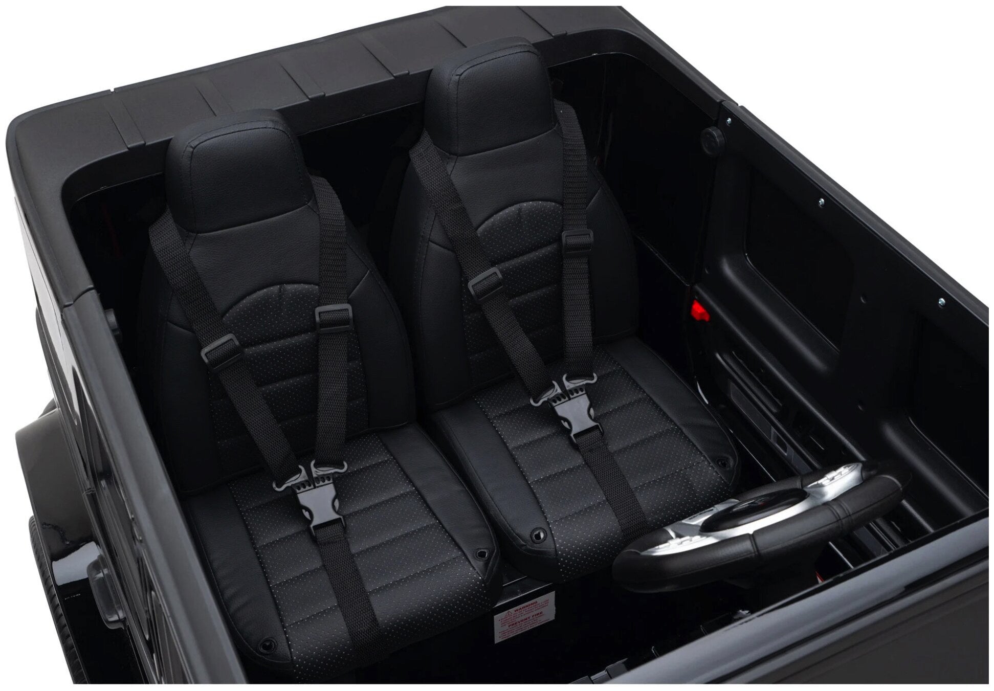 2 Persoons Mercedes G63 Amg, 24V En 4X4 Kinder Accu Voertuig!