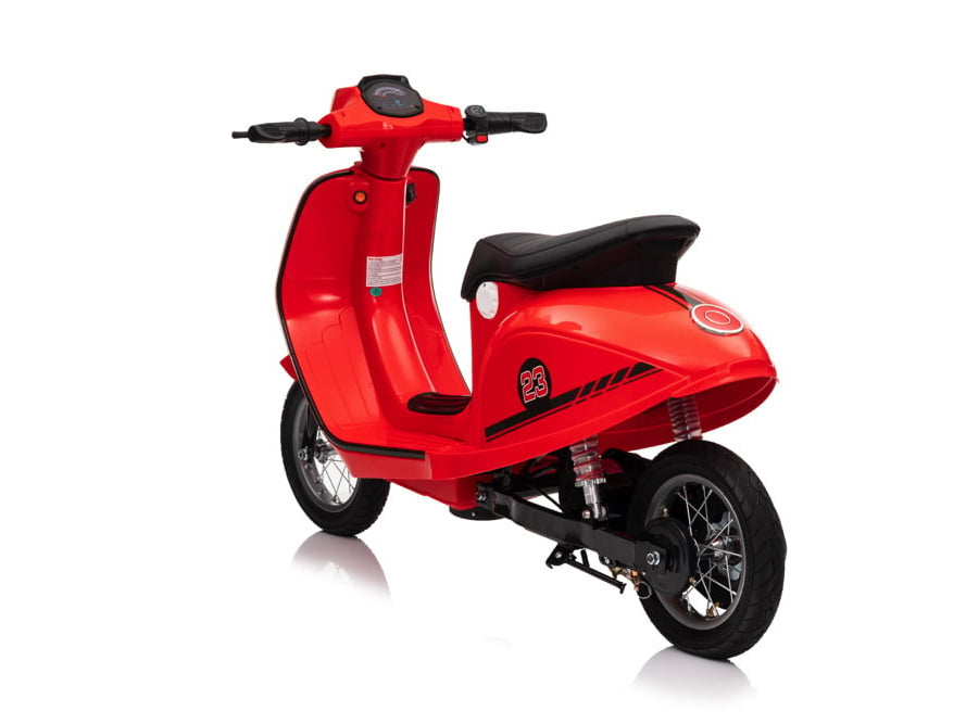 24 Volt Lithium Elektrische Kinder Scooter Met 350 Watt Aandrijving