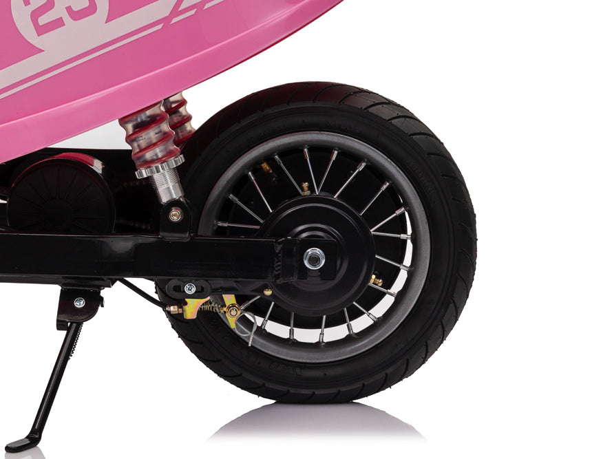 24 Volt Lithium Elektrische Kinder Scooter Met 350 Watt Aandrijving