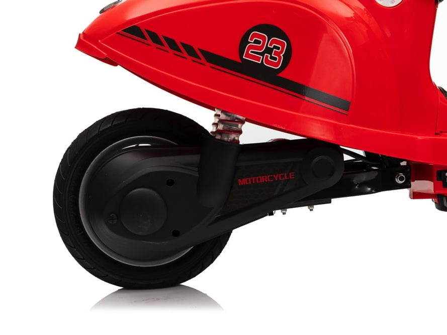 24 Volt Lithium Elektrische Kinder Scooter Met 350 Watt Aandrijving