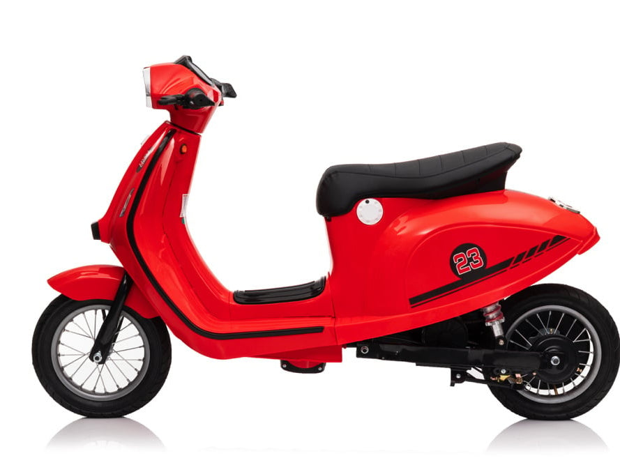 24 Volt Lithium Elektrische Kinder Scooter Met 350 Watt Aandrijving