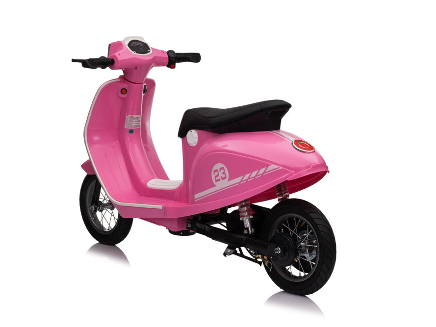 24 Volt Lithium Elektrische Kinder Scooter Met 350 Watt Aandrijving