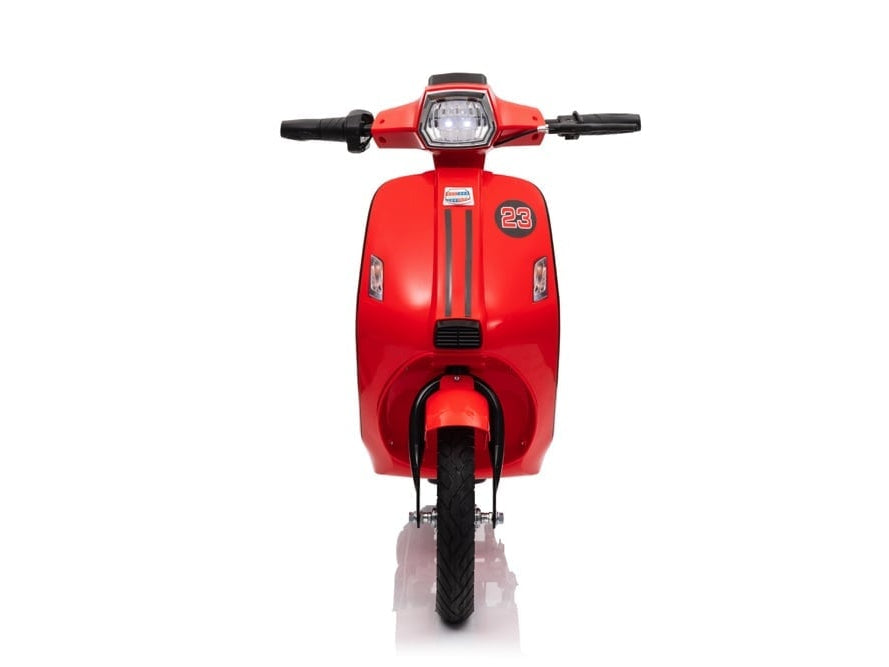 24 Volt Lithium Elektrische Kinder Scooter Met 350 Watt Aandrijving