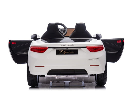 Maserati Granturismo Folgore 2-Zitter, 12 Volt Kinderauto Met Rubberen Banden En Meer!