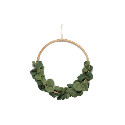 Bloemenkrans Eucalyptus – Ø30 cm Wandhanger | KidsDepot