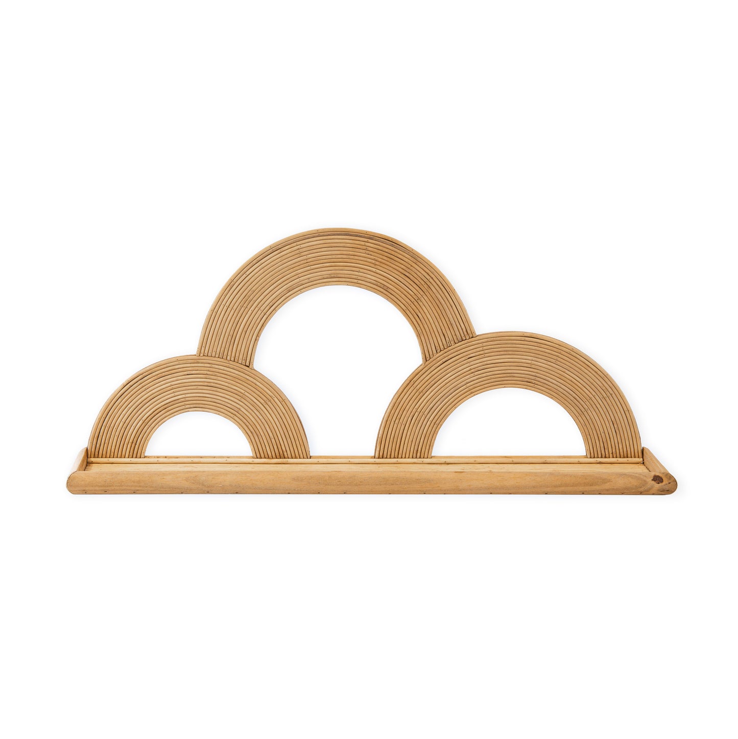 KidsDepot Mara Rotan Wandrek – Naturel | Boogvormig Wandrek van Natuurlijk Rotan