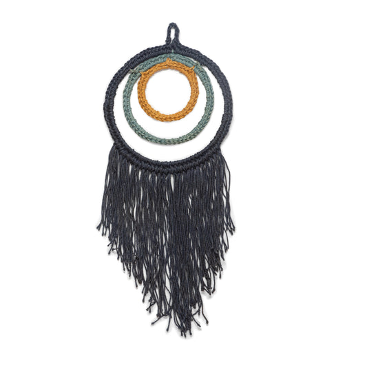 🌓 Moya – Dromenvanger Muurhanger in Blauw