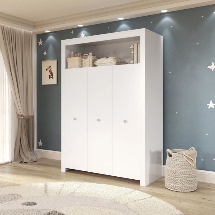 Volledige OLIVIA babykamer wit – Scandinavische stijl