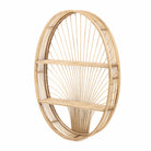KidsDepot Messa wandrek – rotan wandplank in boho-stijl, naturel