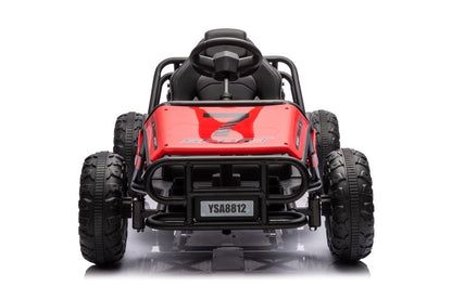 24 Volt Elektrische Kinderbuggy, Rubberen Banden, Kunstleder Zitje!