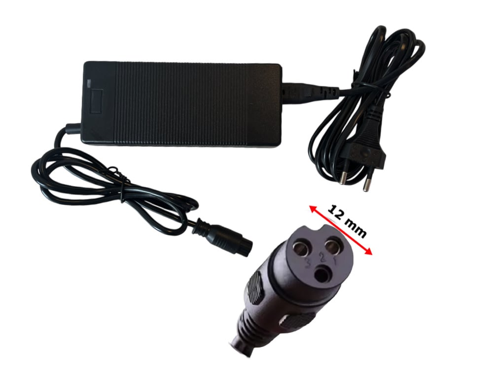 36 Volt 2Ah Oplader, Gx16 3-Gats Aansluiting