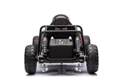 24 Volt Elektrische Kinderbuggy, Rubberen Banden, Kunstleder Zitje!
