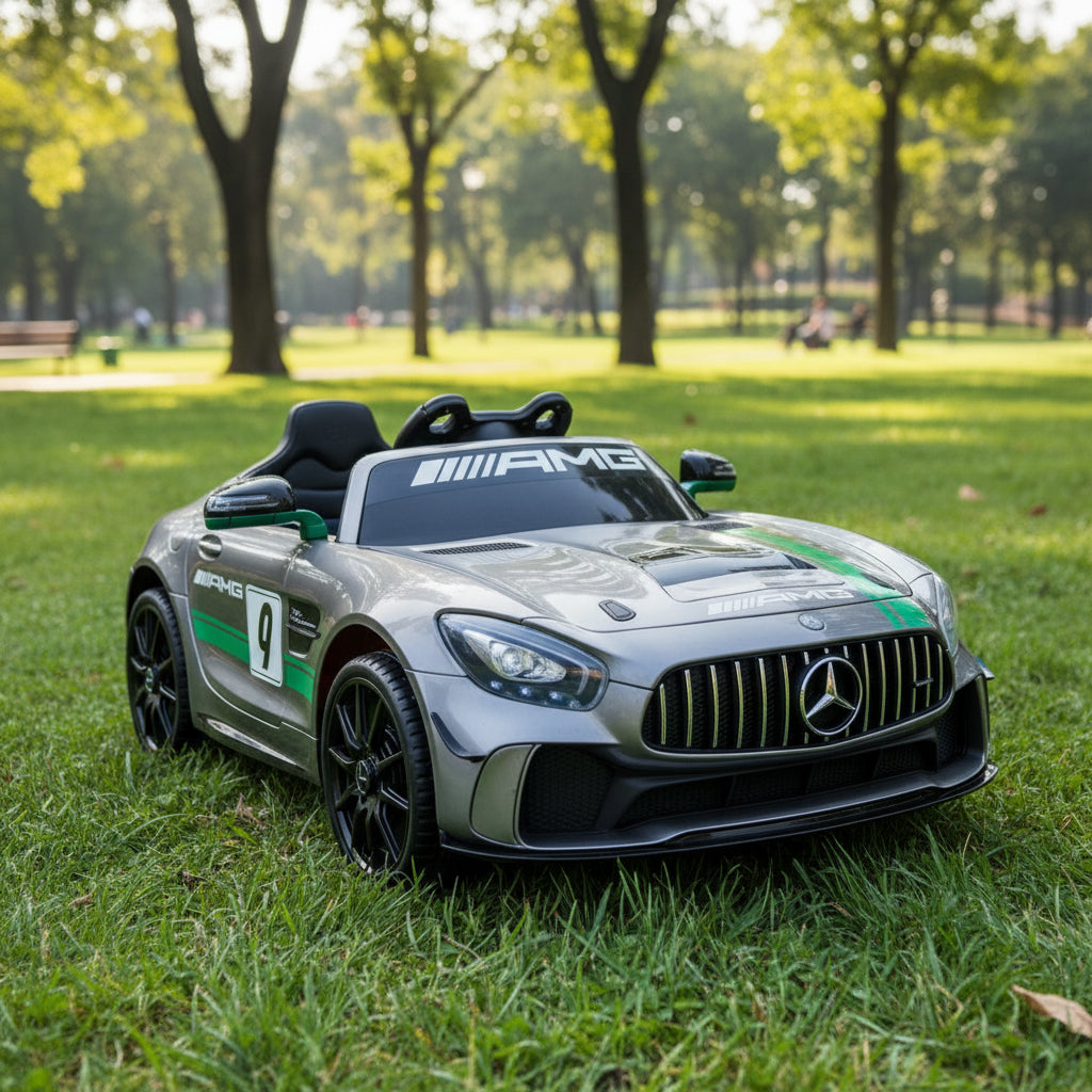 Mercedes-Benz Gt4 Amg Accuvoertuig Met Mp4 Scherm En Veel Meer!