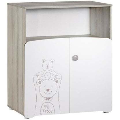 Teddy commode – 3 lades – wit