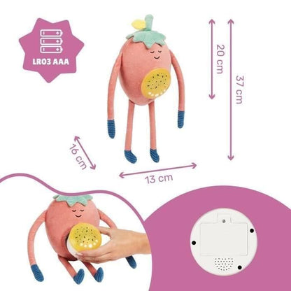 🌜 BADABULLE – Knuffel Nachtlampje met Projector en Muziek