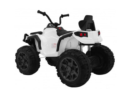 Elektrische Kinderquad 12V – met rubberen banden, afstandsbediening & LED-verlichting | Kiddoplay