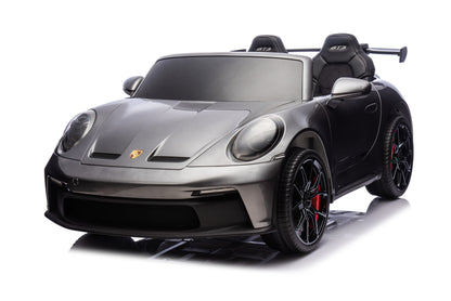 Porsche 911 GT3 24V kinderauto – voorkant met LED-verlichting